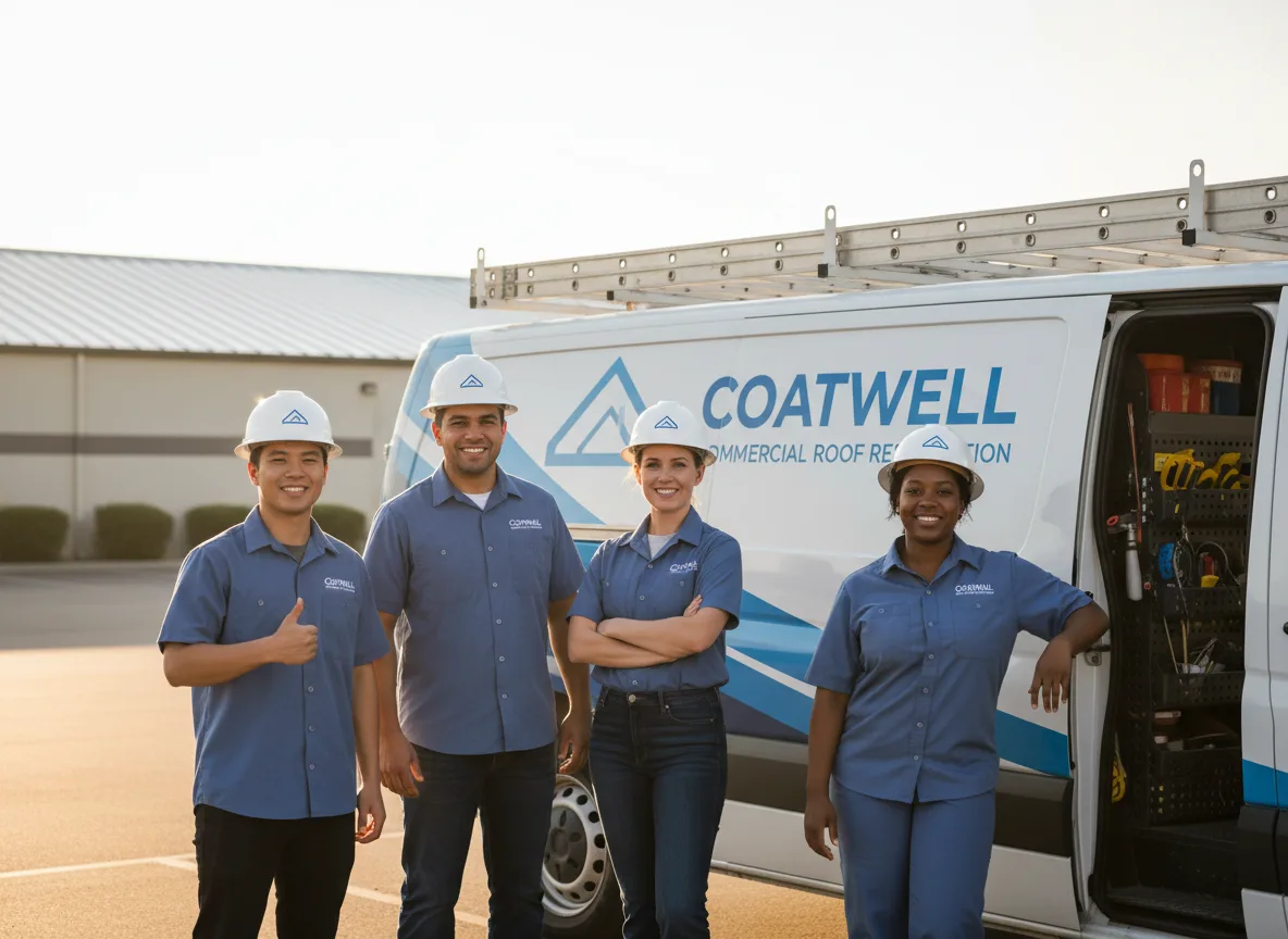 Commercial roof coating company in Winters, CA